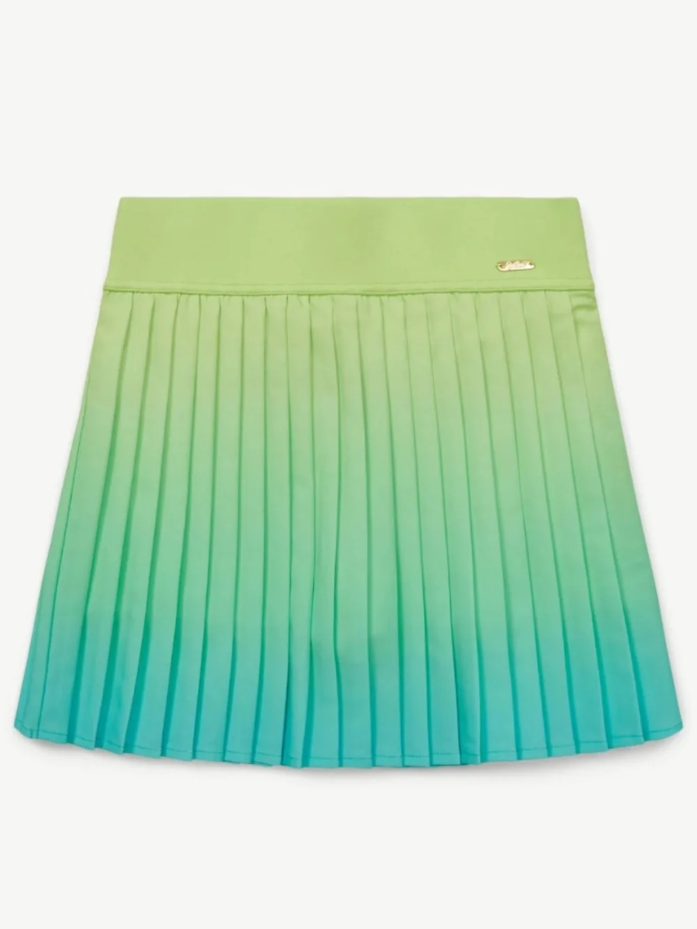 Justice Girls Green Pleated Ombre Skort Size Small (7-8) NWT